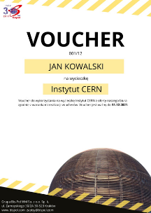 Voucher prezentowy Instytut CERN